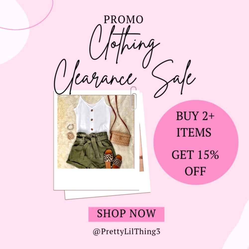 Clothing Clearance Sale!!!!